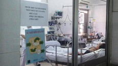 Một bệnh nhân nhiễm cúm A/H1N1 được cách ly tại Chợ Rẫy. Ảnh: Phan Nhơn