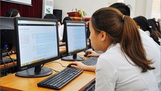 Việc triển khai thi trên máy tính cần được tính toán kỹ và chuẩn bị tốt các điều kiện, để đảm bảo tính khả thi (Ảnh: T.H)