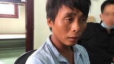 Nghi phạm 31 tuổi được di lý về cơ quan điều tra lấy lời khai ban đầu. Ảnh: C.A.