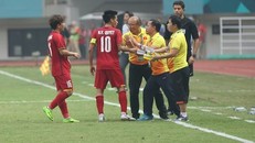 Thua trận nhưng Olympic Việt Nam vẫn để lại ấn tượng đẹp (Ảnh: Ngọc Duy).