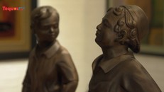 Những tác phẩm nghệ thuật của NSND Vương Duy Biên (ảnh Tư liệu)