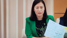 Chủ nhiệm Ủy ban Tư pháp Lê Thị Nga (ảnh T.D).