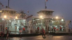 Tạm ngưng hoạt động các bến phà ở TP.HCM do bão số 9