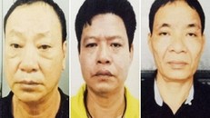 Nhóm bị can vừa bị bắt giam vụ "bảo kê" tại chợ Long Biên