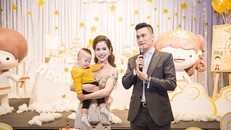 Gia đình Việt Anh khi còn hạnh phúc 