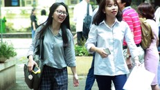 Rạng rỡ nụ cười sĩ tử buổi thi cuối