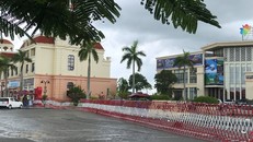 Khu đô thị Our City, hiện trường vụ việc vẫn bị phong tỏa.