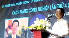 Bộ trưởng Bộ TTTT Nguyễn Mạnh Hùng phát biểu khai mạc