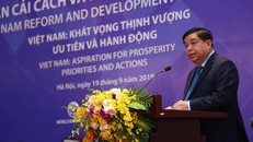 Bộ trưởng Nguyễn Chí Dũng phát biểu khai mạc diễn đàn