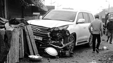Chủ chiếc ô tô Lexus biển ngũ quý gây tai nạn chết người ở Sóc Sơn là ai?