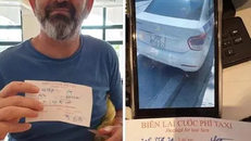 Tài xế taxi 'chặt chém' khách Tây bị phạt 4,7 triệu đồng