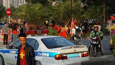 Các ngả đường về Mỹ Đình 'tê liệt' trước trận Việt Nam vs Thái Lan