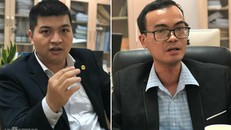 Doãn Tuấn Dương (trái) và Nguyễn Trần Hạ. Ảnh: HM