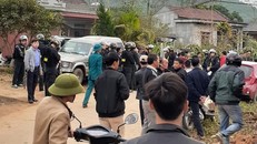 Hiện trường vụ thảm án.