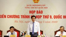 Tổng Thư ký Quốc hội Nguyễn Hạnh Phúc trả lời câu hỏi của phóng viên về vụ án Hồ Duy Hải.