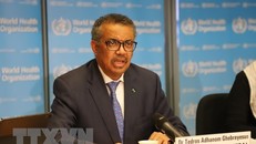 Tổng giám đốc WHO Tedros Adhanom Ghebreyesus. (Ảnh: THX/TTXVN)