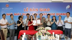 Tập đoàn Hương Sen bàn giao nhà máy nước giải khát cho Công ty Cổ phần Pushmax