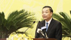 Ông Chu Ngọc Anh phát biểu sau khi được bầu làm Chủ tịch UBND TP Hà Nội