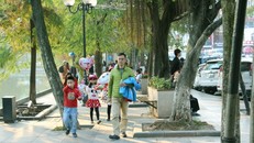 Hai ngày cuối tuần, nền nhiệt Bắc Bộ ấm lên