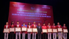 Tôn vinh các vận động viên, huấn luyện viên xuất sắc toàn quốc năm 2020