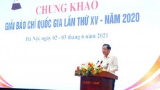 Kết thúc vòng chấm chung khảo Giải Báo chí Quốc gia lần thứ XVI năm 2020