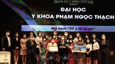 Vinh danh 10 mô hình tiêu biểu đoạt Giải thưởng Thành tựu Y khoa Việt Nam 2021