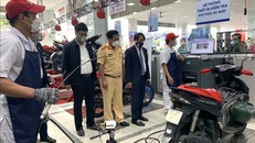 Đà Nẵng thí điểm kiểm soát khí thải xe mô tô, xe gắn máy