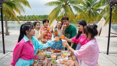 Hình ảnh bãi cát trắng độc nhất tại Vinhomes Grand Park 