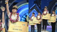 Nam sinh Thái Bình giành giải Quán quân Đường lên đỉnh Olympia với 205 điểm