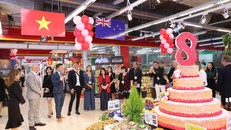 Tổng Lãnh sự quán cùng các nhà cung cấp New Zealand thăm và làm việc tại WinMart Times City