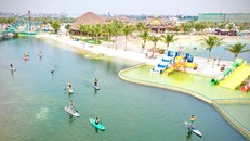Cư dân Vinhomes Ocean Park 2 - The Empire được thoả sức vận động trên mặt hồ nước mặn Lagula lớn nhất châu Á