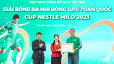Tại Lễ họp báo, Nestlé Việt Nam đã vinh dự đón nhận bằng khen từ Liên đoàn Bóng đá Việt Nam cho chương trình Năng Động Việt Nam, ghi nhận những thành tích và đóng góp đối với sự nghiệp phát triển bóng đá trẻ nước nhà.
