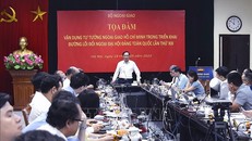 Vận dụng tư tưởng ngoại giao Hồ Chí Minh trong triển khai đường lối đối ngoại