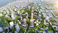 Phối cảnh khu công nghệ cao Hòa Lạc