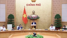 Thủ tướng Phạm Minh Chính chủ trì phiên họp. Ảnh: Dương Giang-TTXVN