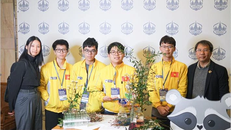 Đội tuyển Việt Nam tham dự vòng Chung kết Olympic Dự án Hóa học năm 2024. (Nguồn: Bộ Giáo dục và Đào tạo)