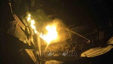 Hiện trường vụ cháy đêm ngày 5/3