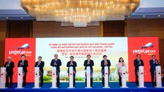 Nghi thức công bố đường bay mới TP. Hồ Chí Minh - Tây An (Trung Quốc) của Vietjet