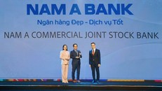 Nam A Bank nhận giải thưởng “Nơi làm việc tốt nhất Châu Á - Best Company To Work For In Asia 2024”, đây là năm thứ 4 liên tiếp Ngân hàng nhận giải thưởng này.