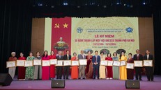 Hiệp hội trao bằng khen cho các CLB, cá nhân có thành tích xuất sắc. 