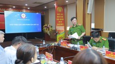 Thiếu tướng Nguyễn Ngọc Cương phát biểu chỉ đạo tại cuộc họp