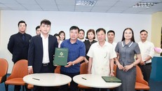 Viện Phát triển văn hóa và chăm sóc sức khỏe cộng đồng và Tập đoàn Hoàng Kim ký kết biên bản về phát triển Dự án du lịch sinh thái, nghỉ dưỡng tại tỉnh Ninh Bình.