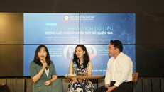 Toàn cảnh tọa đàm “Xử lý và phân tích dữ liệu – Động lực cho chuyển đổi số quốc gia” 