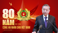 "80 năm - Vinh quang Công an nhân dân Việt Nam"