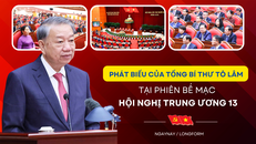 Phát biểu của Tổng Bí thư Tô Lâm tại Phiên bế mạc Hội nghị Trung ương 13