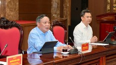 Phó Bí thư Thường trực Thành uỷ Nguyễn Văn Phong chủ trì buổi họp báo