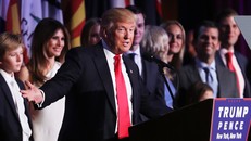 Donald Trump thắng trong cuộc bầu cử Tổng thống mới đây.