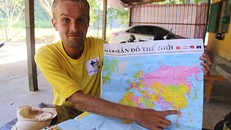 Tấm bản đồ giấy đầu tiên của Meigo Mark và hành trình hiện tại ở Việt Nam.