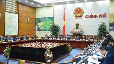 Phiên họp Chính phủ thường kỳ tháng 11/2016. Ảnh: VGP/Quang Hiếu