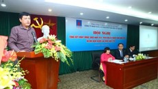 Ông Lê Chung Dũng, nguyên Phó tổng giám đốc PV Power phát biểu chỉ đạo tại hội nghị tổng kết hoạt động sản xuất kinh doanh năm 2015 của PV Power Coal, công ty con của PV Power. Ảnh: Petrovietnam